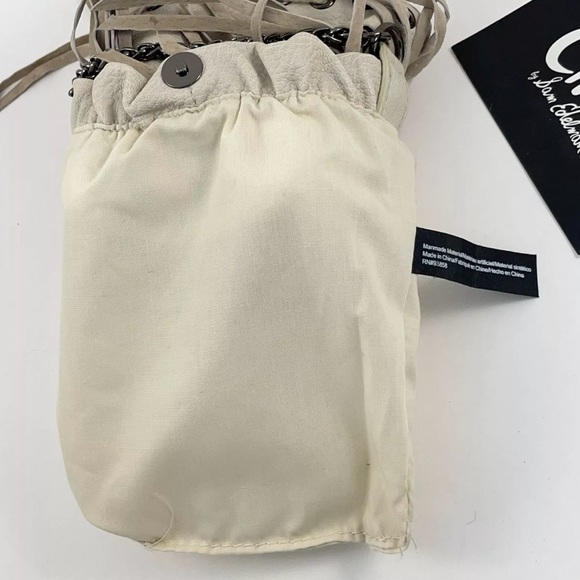CIRCUS BY SAM EDELMAN FRINGE CHAIN CROSSBODY BAG- CUTE AND LIGHTWEIGHT NWT - Picture 6 of 9